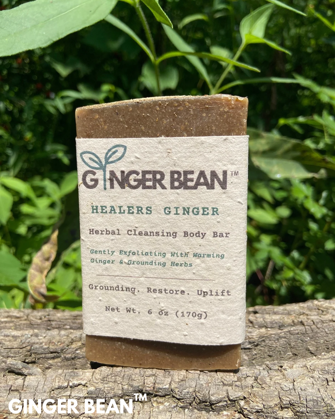 Healers Ginger bar styled outdoors